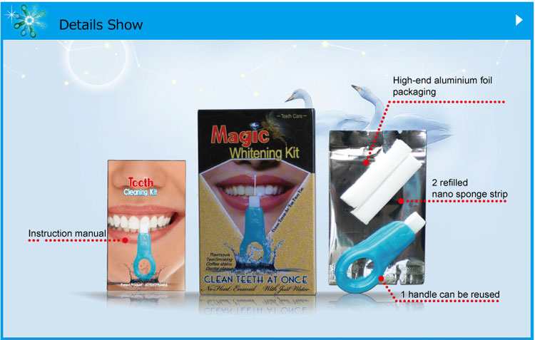 cosmetic magic whitening kit SH102 Package configuration