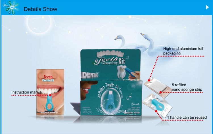 Teeth Cleaning Kit SH105 Package configuration