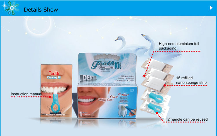 Teeth Cleaning Kit SH215 Package configuration