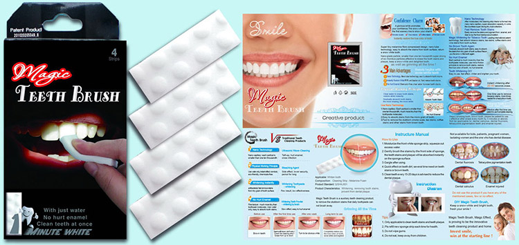 New-Technology-Nano-2018-Dental-Magic-Teeth-Cleaning-Kit-whitening stips  .wholesale quality teeth cleaning strips