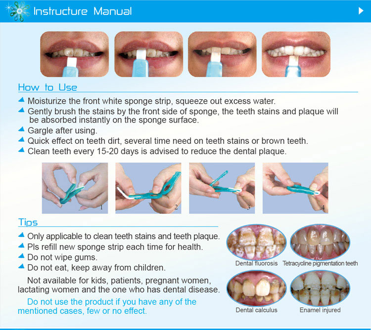 how to use teeth cleaning kit Tooth Scaler Help Remove Plaque. Clean Teeth Like Magic
