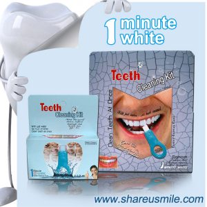 shareusmile SH0712-Teeth Cleaning Kit--professional use-at-home kits and over-the-counter products.