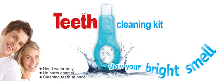Teeth Cleaning Kit bright your smile whiten tooth need water olny