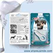 shareusmile SH-PET106-Pet tooth brush Dog Teeth Cleaning Products Best Devices For Dog Oral Hygiene