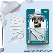 shareusmile SH-PET106-Pet tooth brush-The Best Dogs Dental Care Kits to Buy