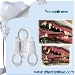 shareusmile SH-PET03-Pet tooth brush- Great Products to Clean Your Dog's Teeth