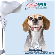 shareusmile SH-PET04-Pet tooth brush- Pet Dental Care