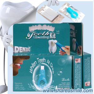 shareusmile Teeth Whitening and Cleaning Home Kit an innovative teeth whitening kit that uses the new nano technology