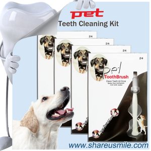 pet use toothbrush for dog Whitening tooth cleaning products from shareusmile